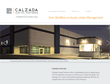 Tablet Screenshot of calzadacap.com